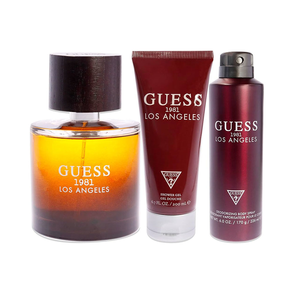 71wtS5LEf+L._AC_UF1000,1000_QL80_ Guess 1981 Los Angeles Men – 3pcs Gift Set - Image 1