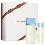 DOLCE & GABBANA LIGHT BLUE POUR FEMME CASE 3 pcs Eau de Toilette spray 100 ml + Eau de Toilette spray 10 ml + Eau de Toilette spray 10 ml