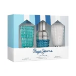 Pepe Jeans For Him Giftset Edt Spray 30 ml/Shower Gel 50 ml/Aftershave Balm 50 ml   set x 130 ml