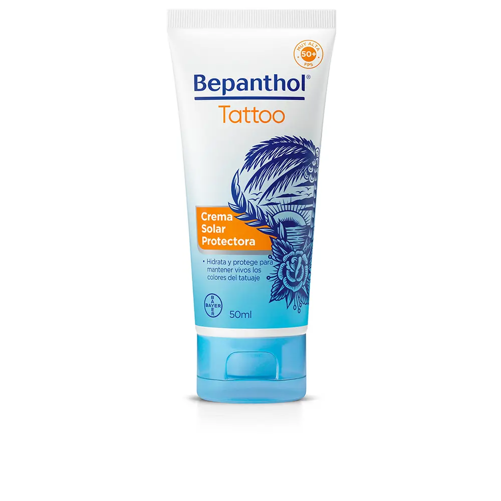 8470002062894.webp BEPANTHOL TATTOO protective sun cream SPF50+ 50 ml - Image 1