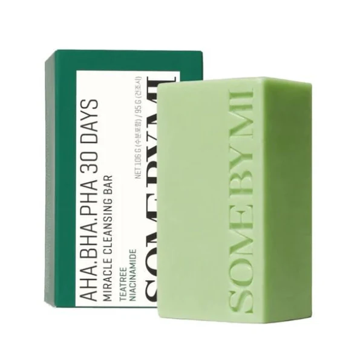 8809408260793.webp Some By Mi AHA BHA PHA 30 Days Miracle Cleansing Bar 106 g - Image 1