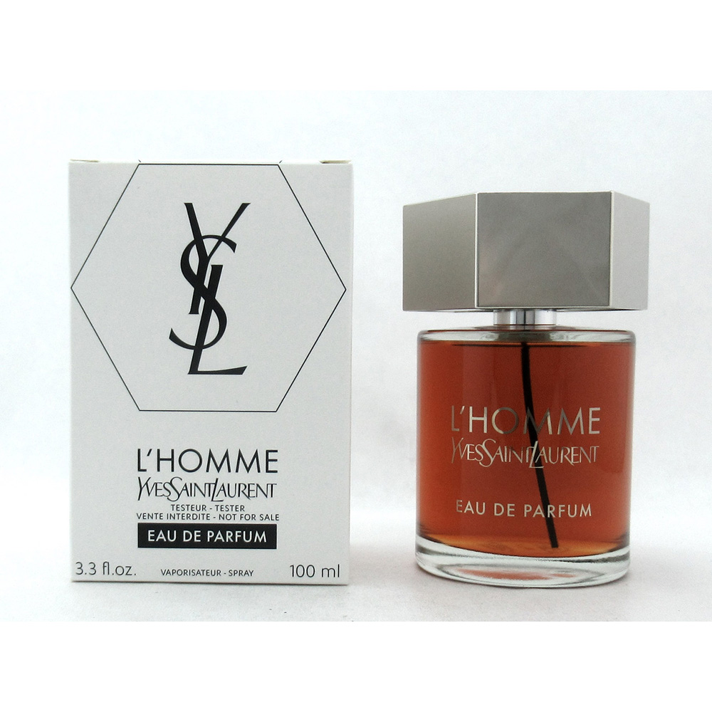 YSL668859__82772 YVES SAINT LAURENT YSL L'HOMME TESTER - EAU DE PARFUM SPRAY- 100ml - Image 1