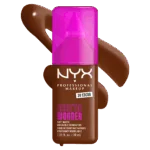 NYX PROFESSIONAL MAKE UP MAKE'EM WONDER foundation #Deep Ebony 30 ml - Image 2