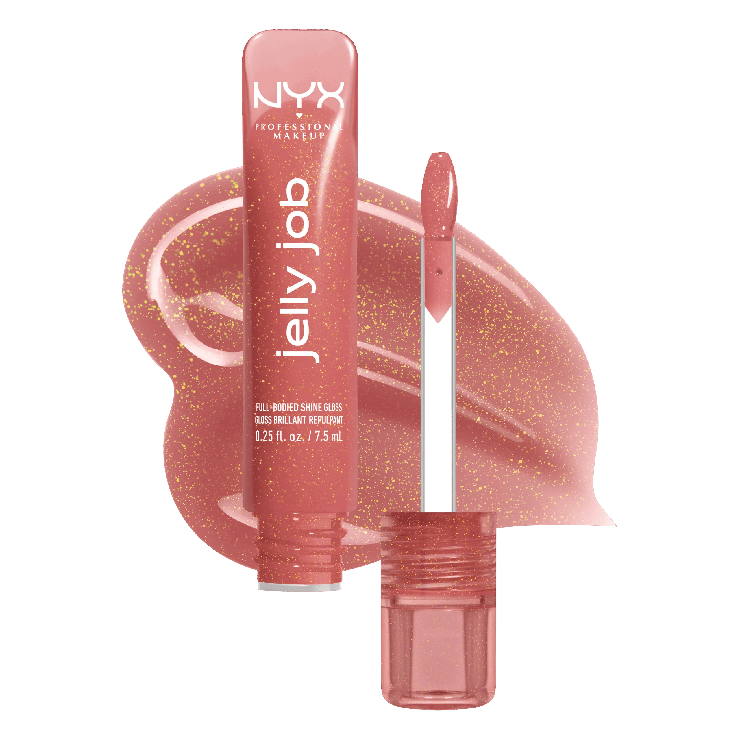 0800897275976.webp NYX PROFESSIONAL MAKE UP JELLY JOB lip gloss #Honey It's Jelly 1 unit - Image 1