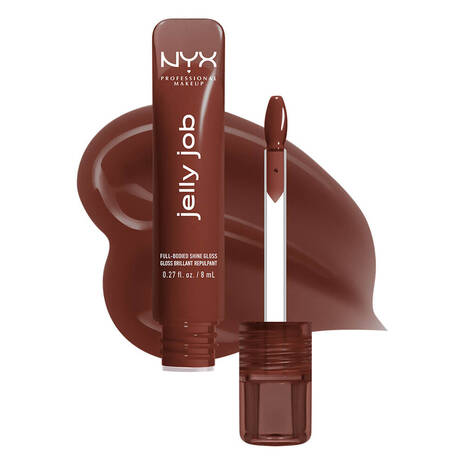 0800897276096.jpg NYX PROFESSIONAL MAKE UP JELLY JOB lip gloss #Jellybean 1 u - Image 1
