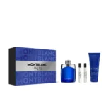 MONTBLANC LEGEND BLUE 4-piece set Eau de Parfum spray 100ml + Eau de Parfum spray 7.5ml + Eau de Parfum spray 7.5ml + Shower gel 100ml