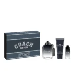 COACH COACH FOR MEN 3-piece set Eau de Toilette spray 100ml + Eau de Toilette spray 15ml + Shower gel 100ml