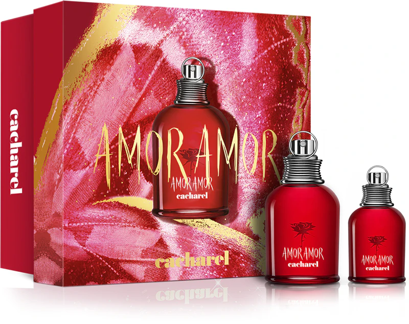 3614274400540.webp Cacharel Amor Amor GiftsetEdt Spray 100ml / Edt Spray 30ml 130 ml - Image 1