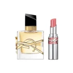 YSL Libre Giftset Edp Spray 7,5ml/#44 Loveshine Lipstick 1,3gr  set x 8.8 ml