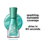 SALLY HANSEN INSTA-DRI CHROME χρώμα νυχιών #121-Aquamarin Aura 9 ml