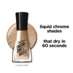 SALLY HANSEN INSTA-DRI CHROME χρώμα νυχιών #128-Lustrous Gold 9 ml
