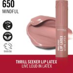 RIMMEL LONDON THRILL SEEKER LIP LATEX lip gloss #650-Mindful 6 ml