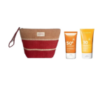 Clarins Sun Face Set Face Cream 50ml/Body Cream 75ml/Pouch   set x 125 ml - Image 2