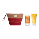 Clarins Sun Body Set Body Cream 150ml/Face Cream 30ml/Pouch   set x 180 ml