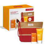 Clarins Sun Stick SetSun Stick 17gr/Sun Body Cream SPF50 75ml/Pouch   set x 92 ml