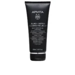APIVITA LIMPIADOR DETOX NEGRO con carbón activo y propóleo 150 ml