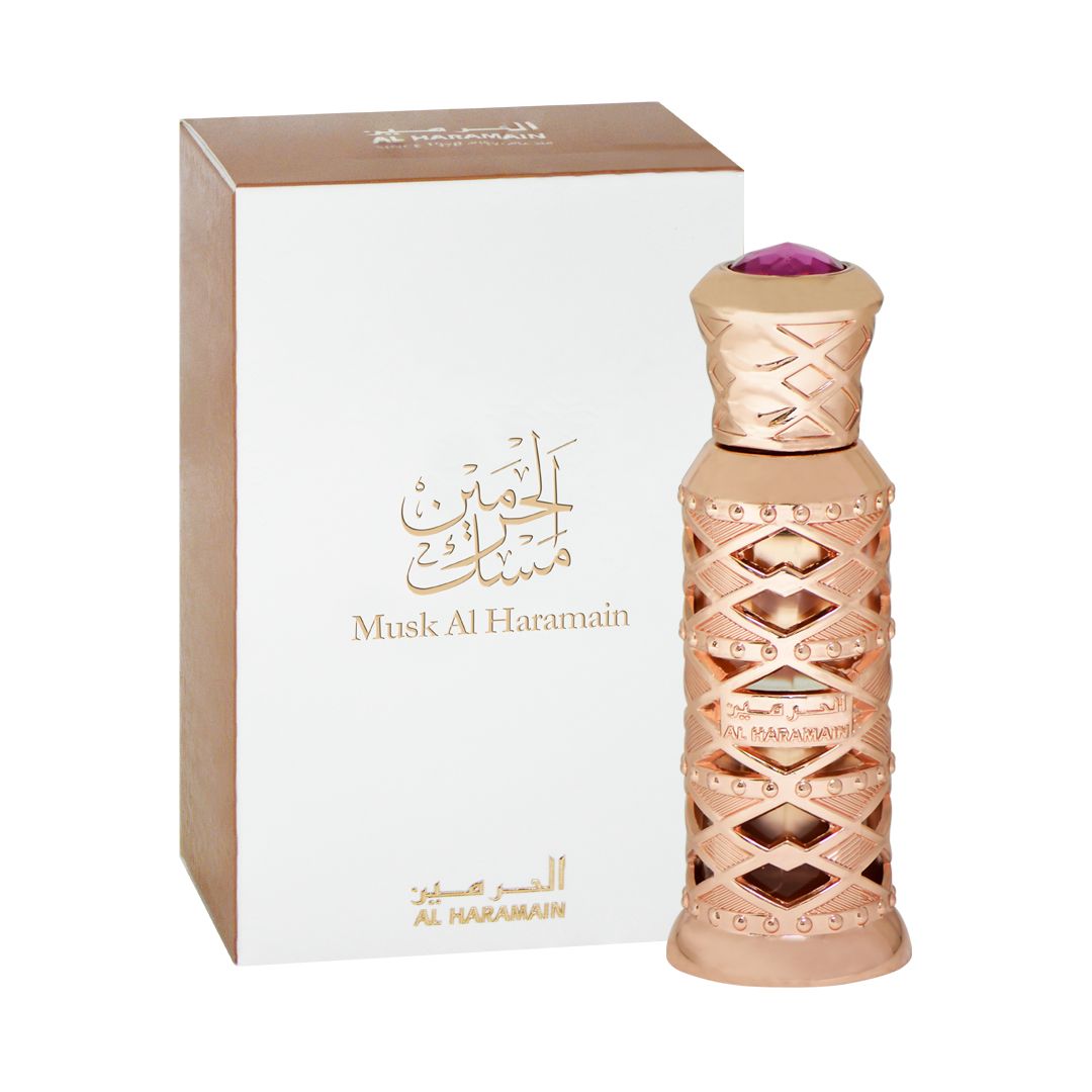6291100130085.jpg Al Haramain Musk Poudree U Concentrated Perfume Oil 12 ml - Image 1