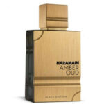 Al Haramain Amber Oud Black Edition U EdP 200 ml + free atomizer inside /damaged