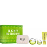 Donna Karan Be Delicious W Set - EdP 100 ml + b/lot 100 ml + EdP 15 ml + pouch