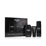 DRAKKAR NOIR CASE 3 pcs Eau de Toilette vaporizer 100 ml + deo vapo 150 ml + shower gel 50 ml