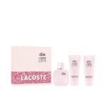 LACOSTE LACOSTE L.12.12 ROSE CASE 3 pcs 100ml Eau de Parfum σε σπρέι + 2 x 100 ml αφρόλουτρο