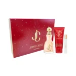 JIMMY CHOO I WANT CHOO WITH LOVE CASE 3 pcs Eau de Parfum spray 100ml + Body lotion 100ml + Eau de Parfum spray 7.5ml