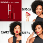 L'ORÉAL PARIS INFALLIBLE LAQUE liquid lipstick with vinyl effect #Midnight Bordeaux 4.3 ml