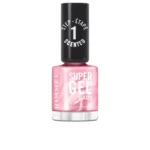 RIMMEL LONDON SUPER GEL nail polish #122 Dreamy Drizzle 12 ml