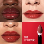 RIMMEL LONDON THRILL SEEKER LIP LATEX lip gloss #700-It's Giving 6 ml