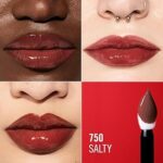 RIMMEL LONDON THRILL SEEKER LIP LATEX lip gloss #750-Salty 6 ml