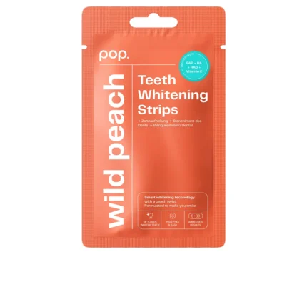 POP. Peach Flavored Whitening Strips