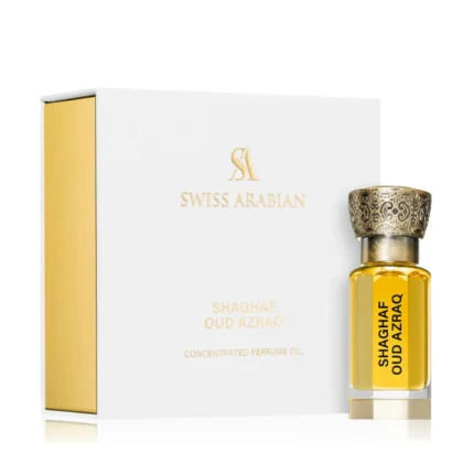 SWISS ARABIAN SHAGHAF OUD AZRAQ concentrated oil perfume 12 ml