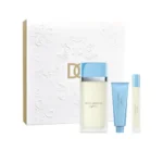 DOLCE & GABBANA LIGHT BLUE POUR FEMME CASE 3 pcs
