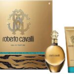 ROBERTO CAVALLI SIGNATURE 3-piece CASE Eau de Parfum 75 ml, Eau de Parfum σπρέι ταξιδιού 15 ml, Body Lotion 100 ml