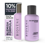 Biovene Blemish Formula 10% Niacinamide 1% Zinc Face Serum