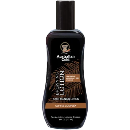 Australian Gold Browning Dark Tanning Lotion   237 ml