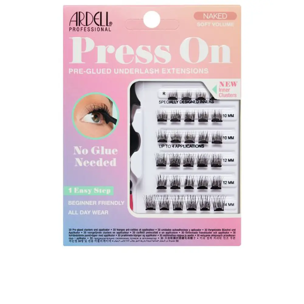 0074764322685.webp ARDELL ARDELL PRESS ON pre-glued underlash extensions #naked soft volume 30 u