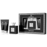 Sergio Tacchini Pure Black M Set - EdT 100 ml + a/s balm 100 ml + sh/gel 100 ml