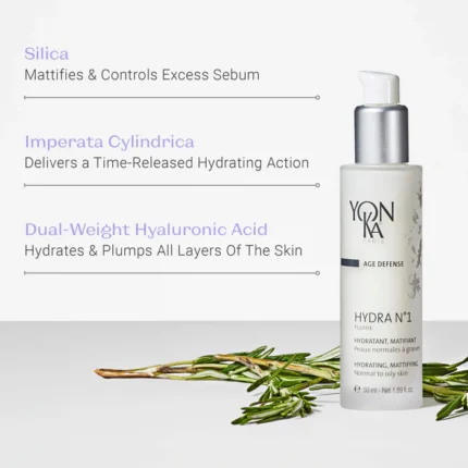 YonKa Age Defense Hydra N1 Moisturising Fluid For Normal to Oily Skin   50 ml