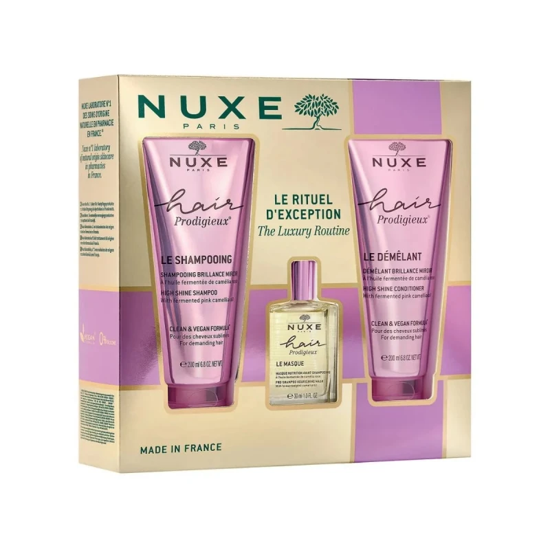 3264680046896.webp Nuxe Hair Prodigieux Set Shampoo 50ml /Conditioner 30ml /Pre-Shampoo Mask 30ml