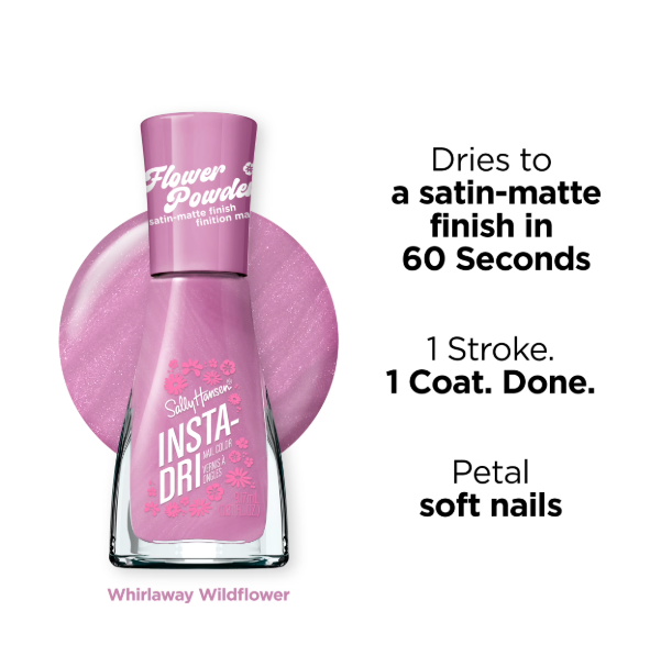 3616307177634.png SALLY HANSEN INSTA-DRI FLOWER POWDER nail color #143-Whirlaway Wildflower 9.17 ml - Image 1