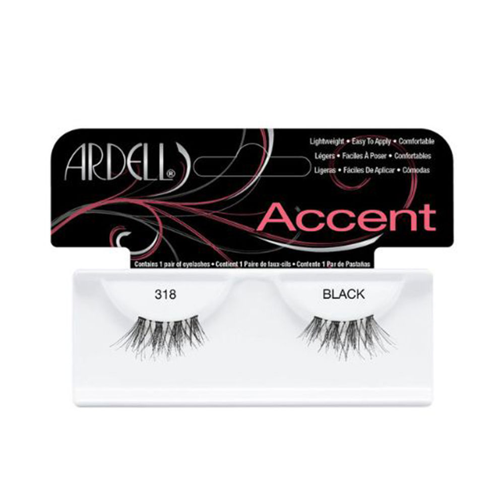 50157250.jpg ARDELL ARDELL ACCENT eyelashes #318 black 1 u - Image 1