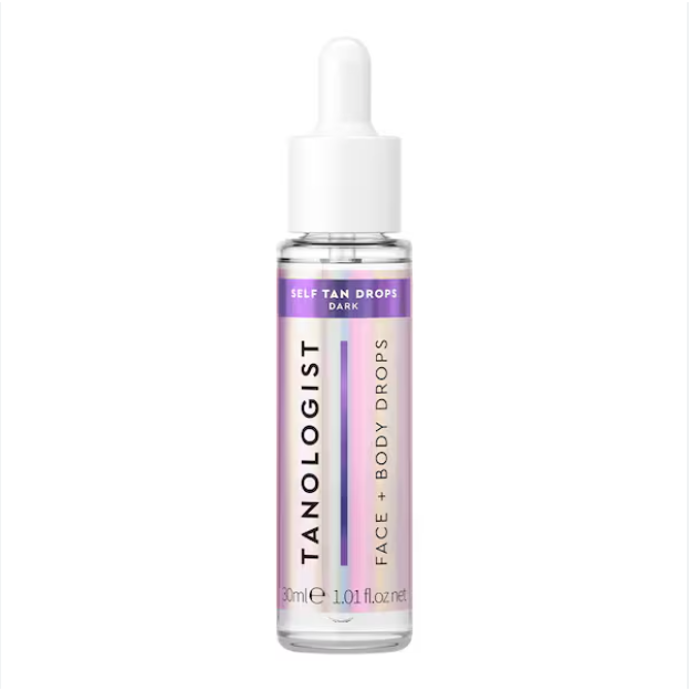 5035832023489.png Tanologist Self Tan Drops Face + Body Drops Dark 30 ml - Image 1