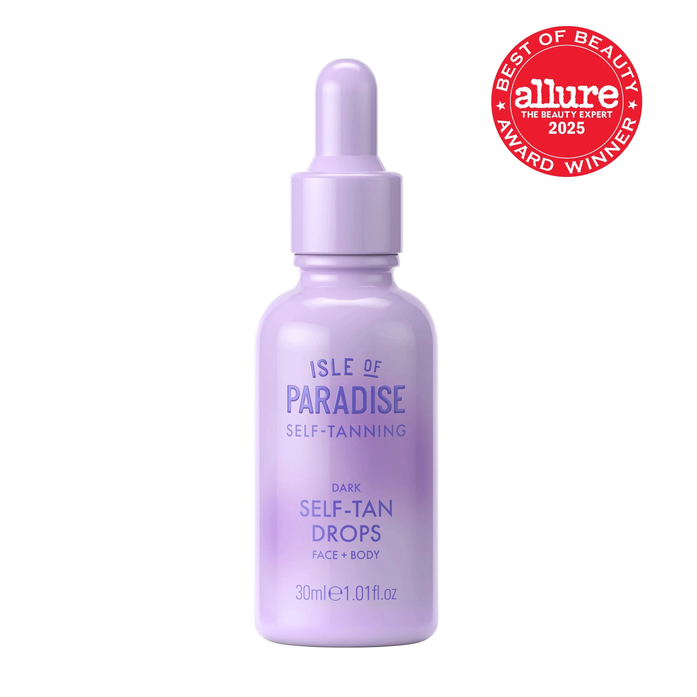 5060489794734.webp Isle Of Paradise Self-Tanning Body Drops Dark 75 ml - Image 1