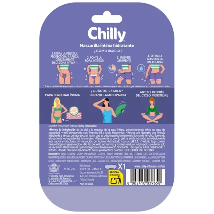 CHILLY Moisturizing intimate mask 1 unit