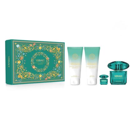 Versace Crystal Emerald W Set - EdP 90 ml + b/lot 100 ml + sh/g 100 ml + EdP 5 ml