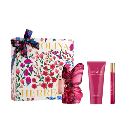 CAROLINA HERRERA THE BOMB 3-PIECE CASE