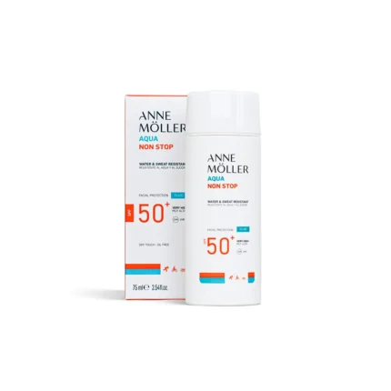 ANNE MÖLLER AQUA NON STOP water and sweat resistant SPF50+ 75 ml