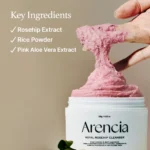 Arencia Fresh Rosehip Rice Mochi Cleanser   120 g
