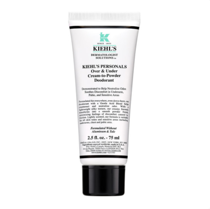 Kiehl's Over & Under Cream-To-Powder Deodorant 75 ml